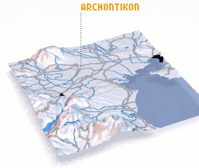 3d view of Archontikón