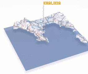 3d view of Khalíkia