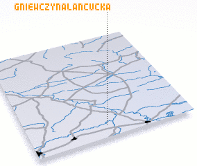 3d view of Gniewczyna Łańcucka