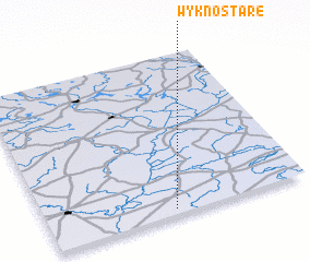 3d view of Wykno Stare