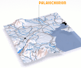 3d view of Palaiochórion