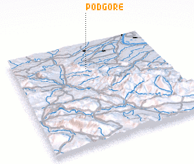 3d view of Podgore