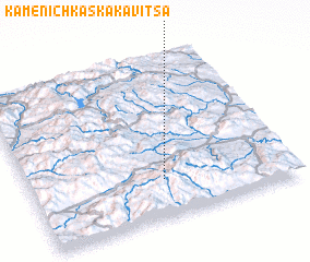 3d view of Kamenichka Skakavitsa