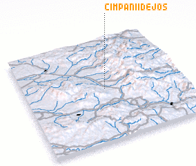 3d view of Cîmpanii de Jos