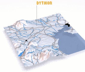 3d view of Dytikón