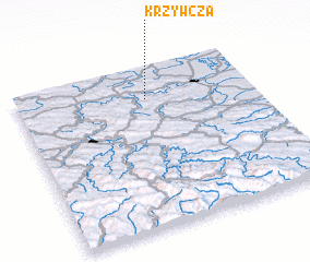 3d view of Krzywcza