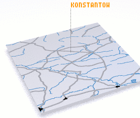 3d view of Konstantów