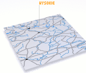 3d view of Wysokie