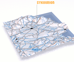 3d view of Sykoúrion