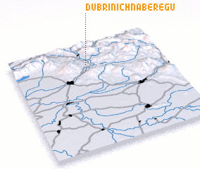 3d view of Dubrinich na Beregu