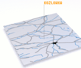 3d view of Kozłówka