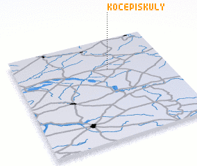 3d view of Koce Piskuły