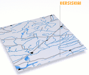 3d view of Keršiškiai