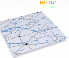 3d view of Drohiczyn