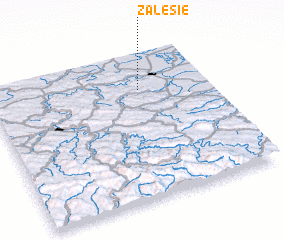 3d view of Zalesie