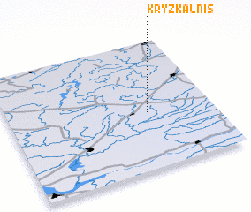 3d view of Kryžkalnis