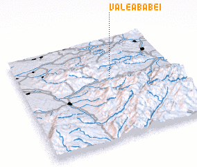 3d view of Valea Babei