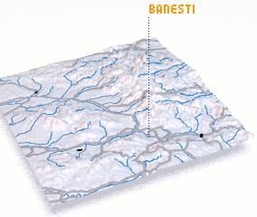 3d view of Băneşti