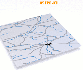 3d view of Ostrówek