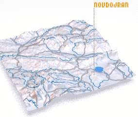 3d view of Nov Dojran