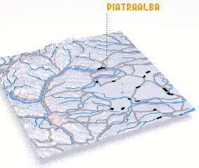 3d view of (( Piatra Albă ))