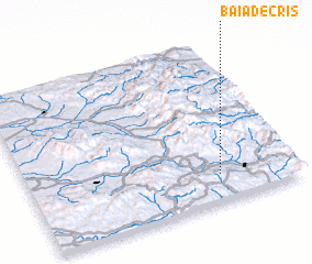 3d view of Baia de Criş