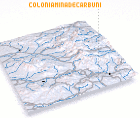 3d view of Colonia Mina de Cărbuni