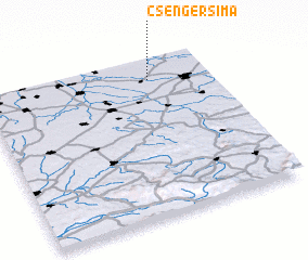 3d view of Csengersima