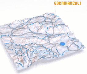 3d view of Gorni Hamzali