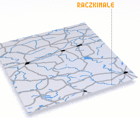 3d view of Raczki Małe