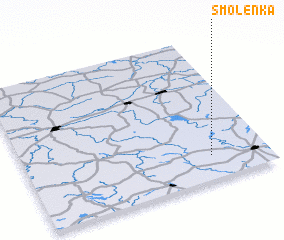 3d view of Smoleńka