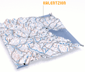 3d view of Kaléntzion