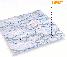 3d view of Săveşti