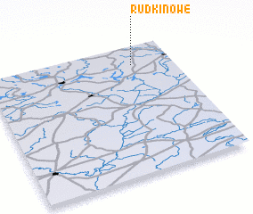 3d view of Rudki Nowe