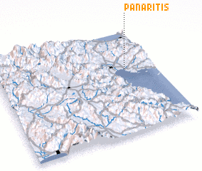3d view of Panarítis