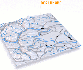 3d view of Dealu Mare