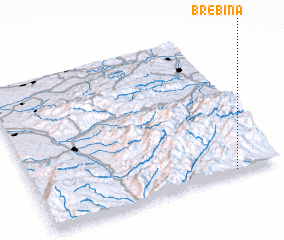 3d view of Brebina