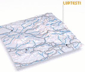 3d view of Lupteşti