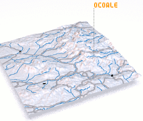 3d view of Ocoale