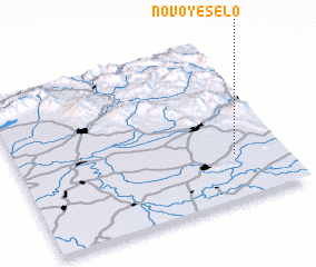 3d view of Novoye Selo