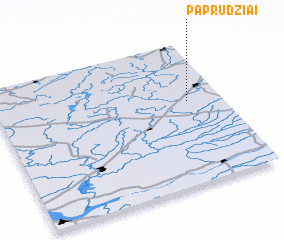 3d view of Paprūdžiai