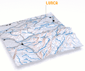 3d view of Lunca