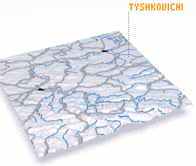 3d view of Tyshkovichi