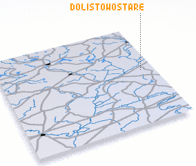 3d view of Dolistowo Stare