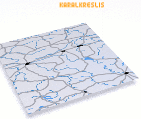 3d view of Karalkrėslis