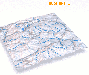 3d view of Kosharite