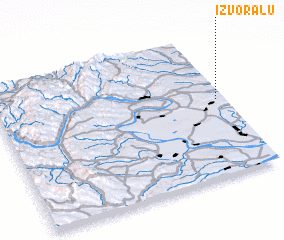 3d view of Izvorălu