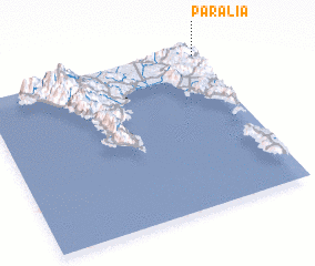 3d view of Paralía