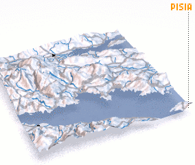 3d view of Písia