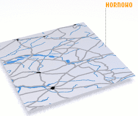 3d view of Hornowo